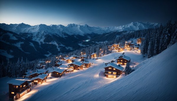 Stations de Ski : Où Peut-On Profiter des Pistes en Nocturne ?